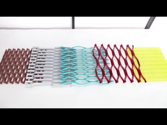 Maglia metallica ampliata decorativa per architettonico ed industriale