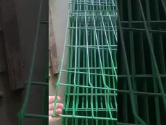 50×200mm 4mm recinzione curva giardino con palo di pesche