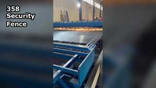 Recinzione in rete anti-arrampicata 358 ad alta sicurezza