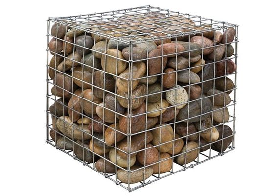 Galfan galvanizzato ha saldato Mesh Gabion Baskets Defense Gabion ha saldato la rete metallica