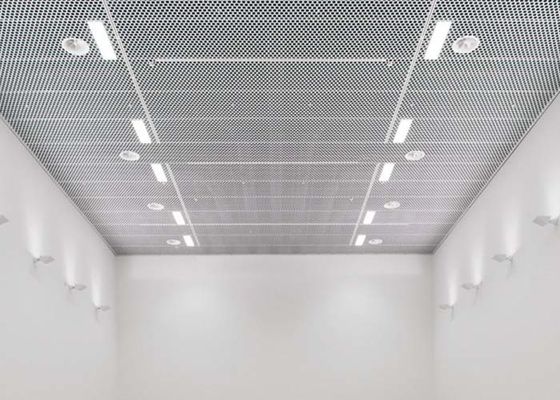 Aspetto regolare e monolitico del soffitto perforato del metallo – per le modifiche o la nuova costruzione