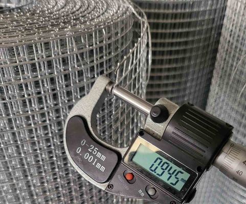 2.5-25cm Forno 1 2 Galvanizzato Saldato Griglia con 1mm-10mm Diametro 0,4-2m Larghezza