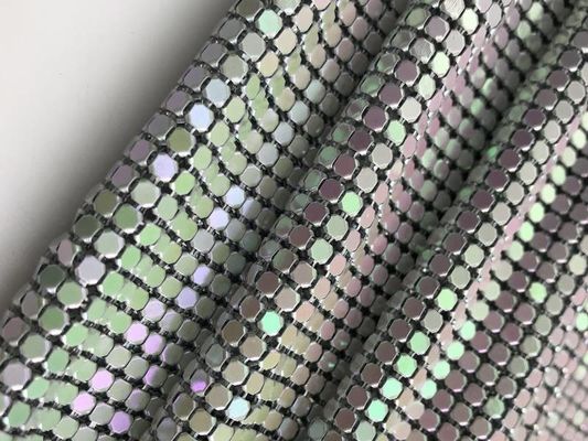Panno metallico del tessuto (tenda metallica del panno dello zecchino) - zecchino dell'ottagono e del giro