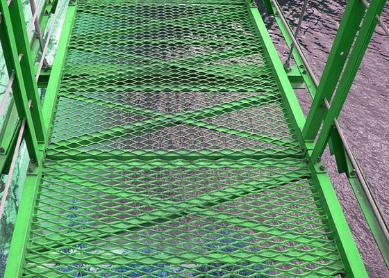 Acciaio inossidabile e grata ampliata d'acciaio galvanizzata del metallo per la camminata sicura o le pedate