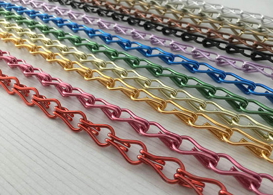 Tenda del collegamento a catena, anche nominata come tenda a catena della catena dello schermo o del gancio della mosca, materiale di alluminio anodizzato