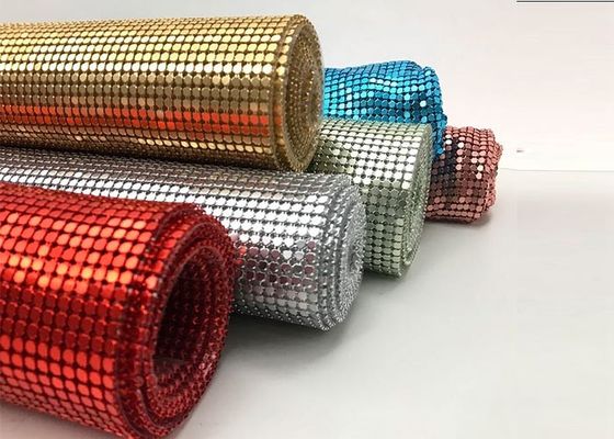 Panno metallico del tessuto (tenda metallica del panno dello zecchino) - zecchino dell'ottagono e del giro