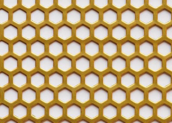 L'ottone perforato riveste resistente alla corrosione, durevole ed estetico per l'architettura e la decorazione