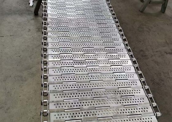 nastro trasportatore perforato del piatto di 1mm-4mm per i leggeri e prodotti ad alta densità