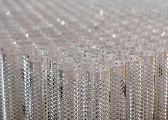 Tubo in metallo perforato in acciaio inossidabile OD 6-20mm per filtrazione