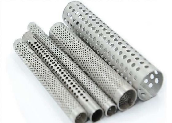 Tubo in metallo perforato in acciaio inossidabile OD 6-20mm per filtrazione