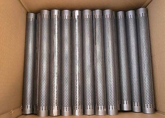 Tubo in metallo perforato in acciaio inossidabile OD 6-20mm per filtrazione