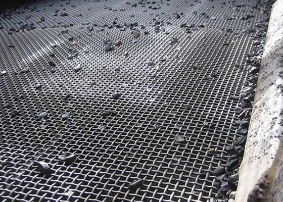 0.71mm Crusher di acciaio a basso tenore di carbonio schermo mesh per l'estrazione mineraria