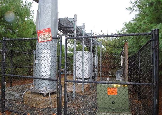 Sicurezza elettrica 1.8 M Chain Link Fence Rivestimento in vinile