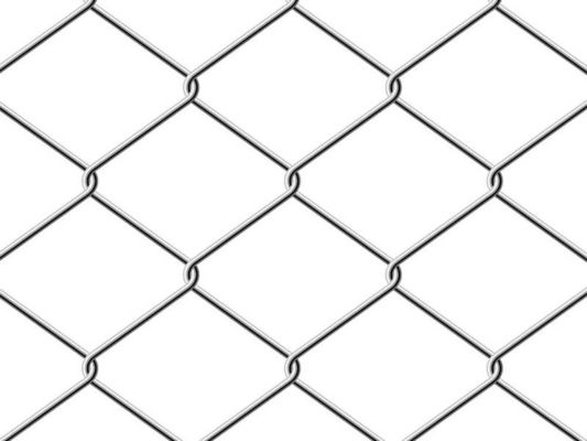 Sicurezza elettrica 1.8 M Chain Link Fence Rivestimento in vinile