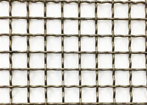 Griglia di schermo a vibrazione quadrata da 1 mm a 100 mm di acciaio ad alta resistenza alla trazione