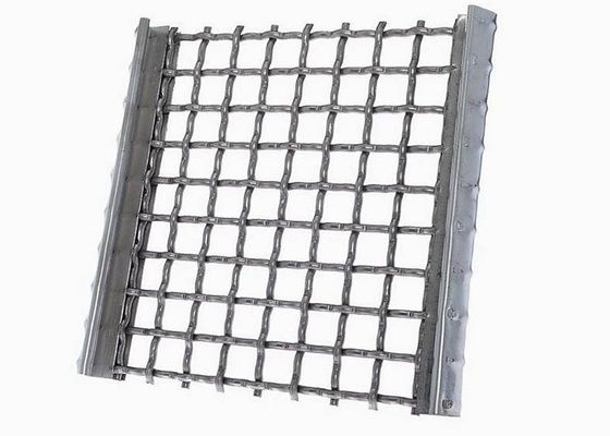 Griglia di schermo a vibrazione quadrata da 1 mm a 100 mm di acciaio ad alta resistenza alla trazione