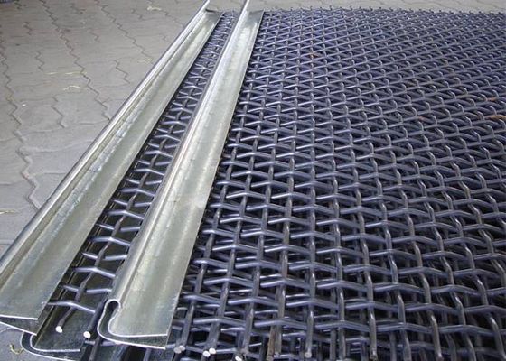 Griglia di schermo a vibrazione quadrata da 1 mm a 100 mm di acciaio ad alta resistenza alla trazione