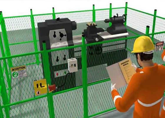 Diamante espandito metallo Machine Guard Recinzione 2-4mm Spessore