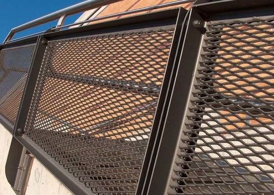 Acciaio inossidabile 304 1,5 mm Righe metalliche estese Pannelli di riempimento Sicurezza Robusta Durata