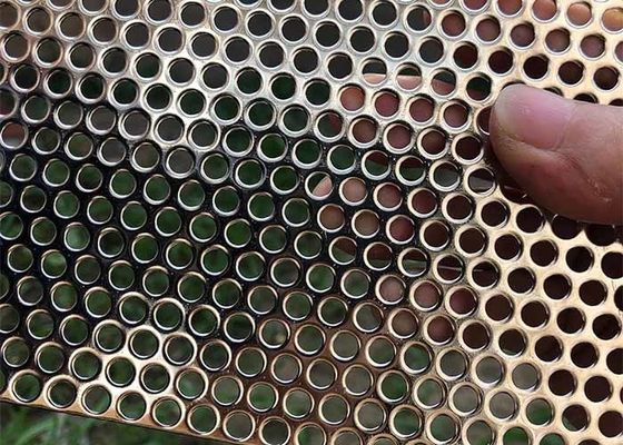 Disposizioni di due fori per piastre perforate circolari dritte e a scaglie