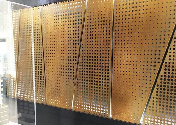 Buona scelta per la decorazione: lamiera di rame perforata