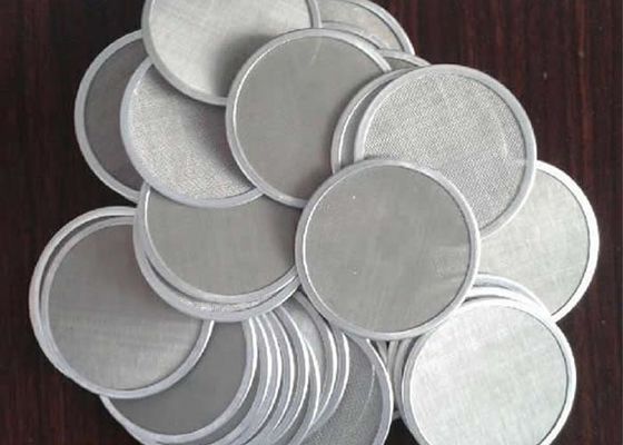 Disco di filtro in acciaio inossidabile sinterizzato per filtro liquido
