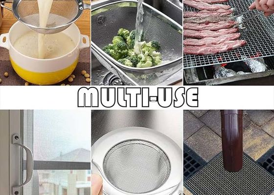Maglia di acciaio inossidabile per filtrazioni diverse nella vita