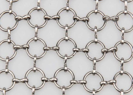 Griglia in acciaio inossidabile anello blu Griglia decorativa con filo di diametro 0,5 mm-3 mm