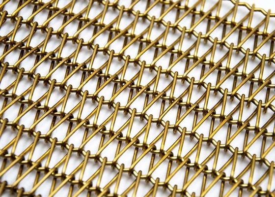 Acciaio inossidabile 304 reticolato a spirale per decorazioni interne ed esterne