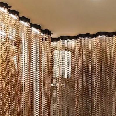 Schermo di mosca a catena di alluminio per la decorazione di porte o finestre