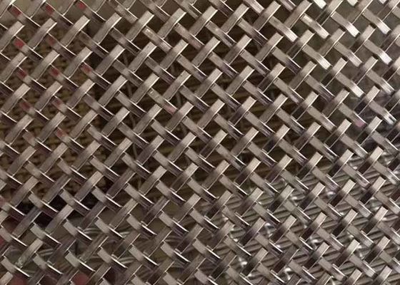 Griglie di filo decorativo versatili di spessore di 2 mm per armadi e decorazioni architettoniche 31% Area aperta