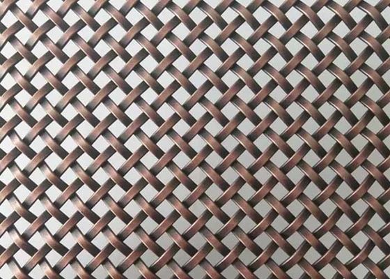 Griglie di filo decorativo versatili di spessore di 2 mm per armadi e decorazioni architettoniche 31% Area aperta