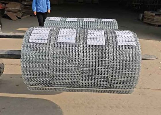 10 linee di filo galvanizzato oleodotto rinforzato mesh di filo saldato per offshore