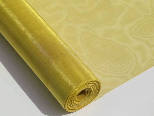 Rete metallica in ottone da 60 maglie, larghezza 0,5 m-1 m, per aree architettoniche, industriali e chimiche