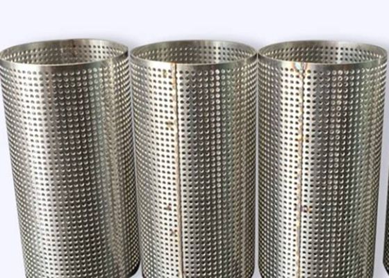 304 316L hanno perforato il filtro Mesh High Strength dal tubo di acciaio inossidabile