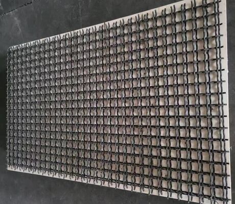 Pannello appiccicoso bagnato del minerale metallifero dell'anti accecante apertura della maglia 870x1500mm 40mm del vaglio vibrante